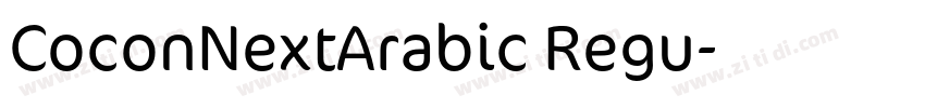 CoconNextArabic Regu字体转换 CoconNextArabic Regu字体转换